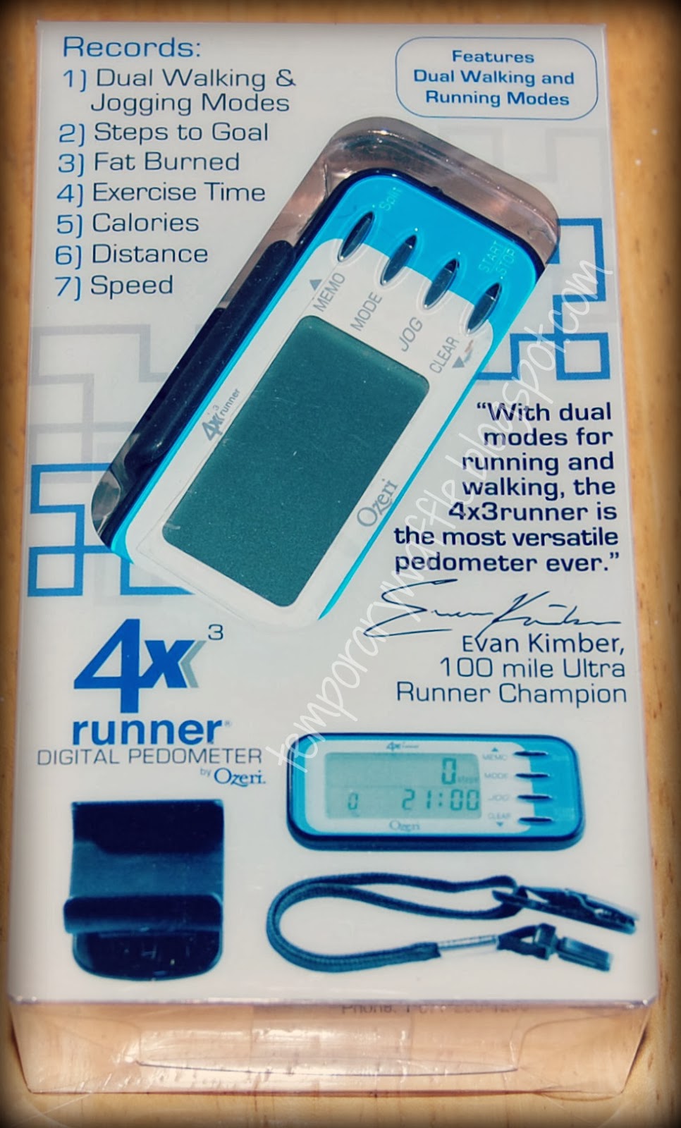 Ozeri 4x3 Runner Manual