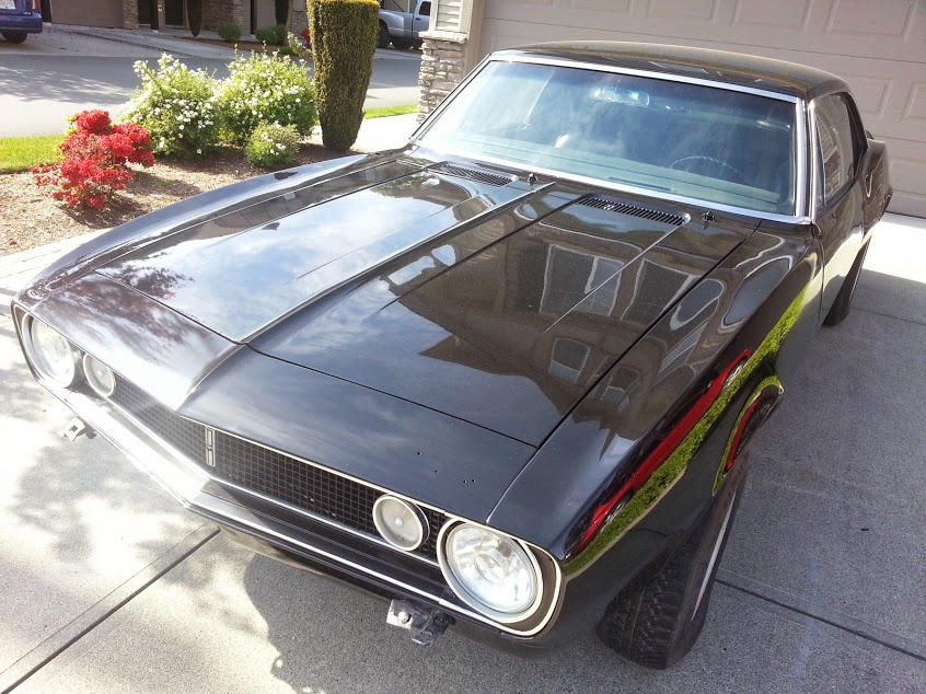 Turbo Camaro Rolling Tremclad Paint