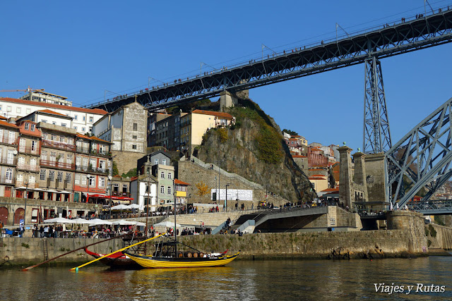 Puente Don Luis I Puente Pênsil a los pies de Don Luis I, Oporto