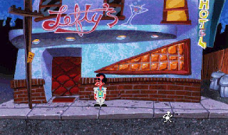 El personaje de Larry Laffer en Leisure Suit Larry 1 El personaje de Larry Laffer en Leisure Suit Larry 1