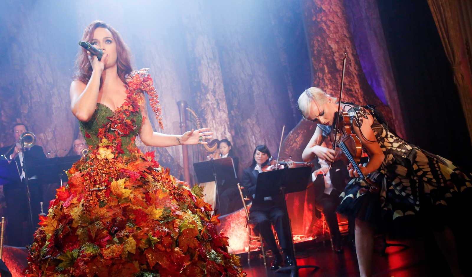 katy perry butterfly dress