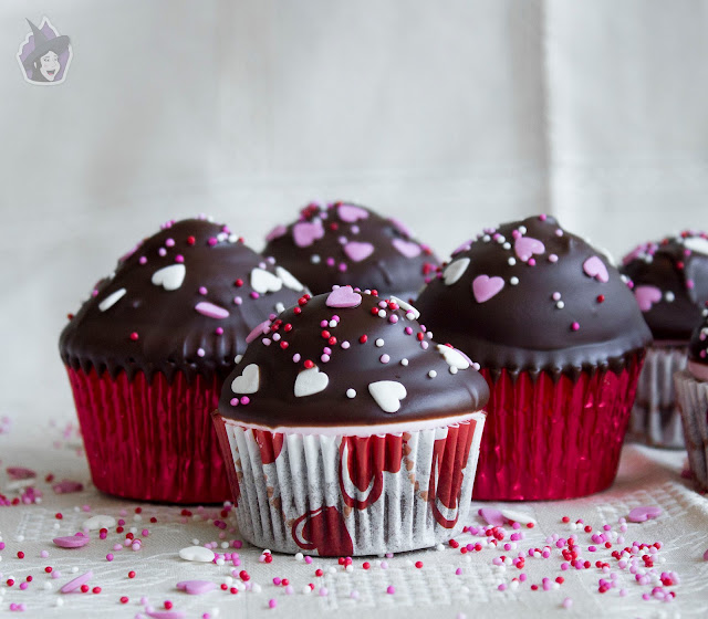 Hi-Hat Cupcakes para San Valentín