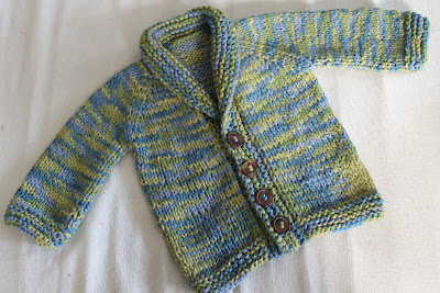 Cookin' & Craftin': Old Man Sweater for Baby Alex