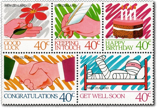 virtual new zealand stamps personal message greeting stamps