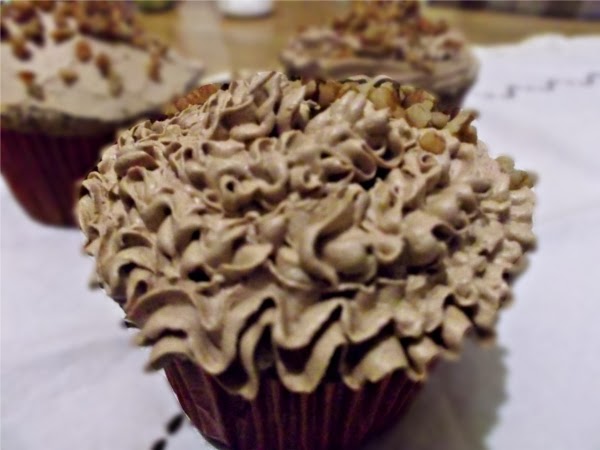 cupcakes de chocolate