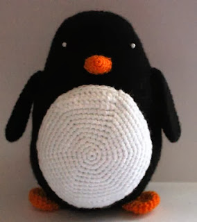 PATRON GRATIS PINGÜINO AMIGURUMI