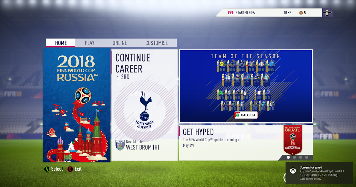 FIFA PATCHES FIFA 18 World CUP RUSSIA 2018 MOD by RedMessi