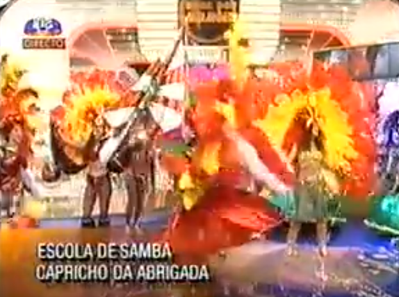 Escola de Samba Capricho de Abrigada' na 'Roda dos Milhões'na SIC