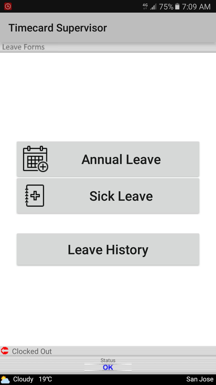 timecard form