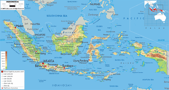 Indonesia, paraíso tierra: parte datos generales