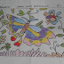 Menggambar Ragam Hias pada pelajaran Prakarya Kelas 9i