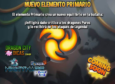 Novo Elemento Primário - Revelação! Novo Elemento Primário - Revelação!