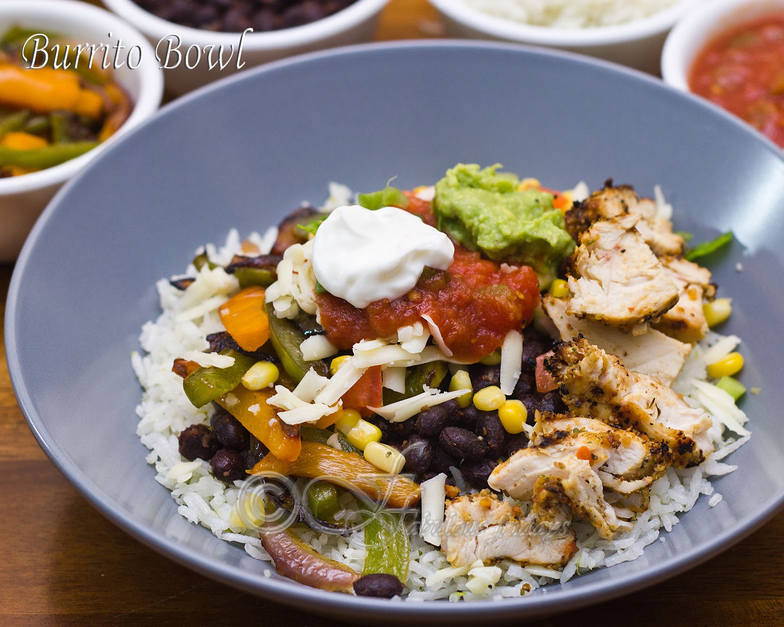 fabulous fridays Chicken burrito bowl