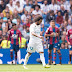 Marcelo é expulso e Real Madrid empata a segunda partida seguida no
Santiago Bernabéu