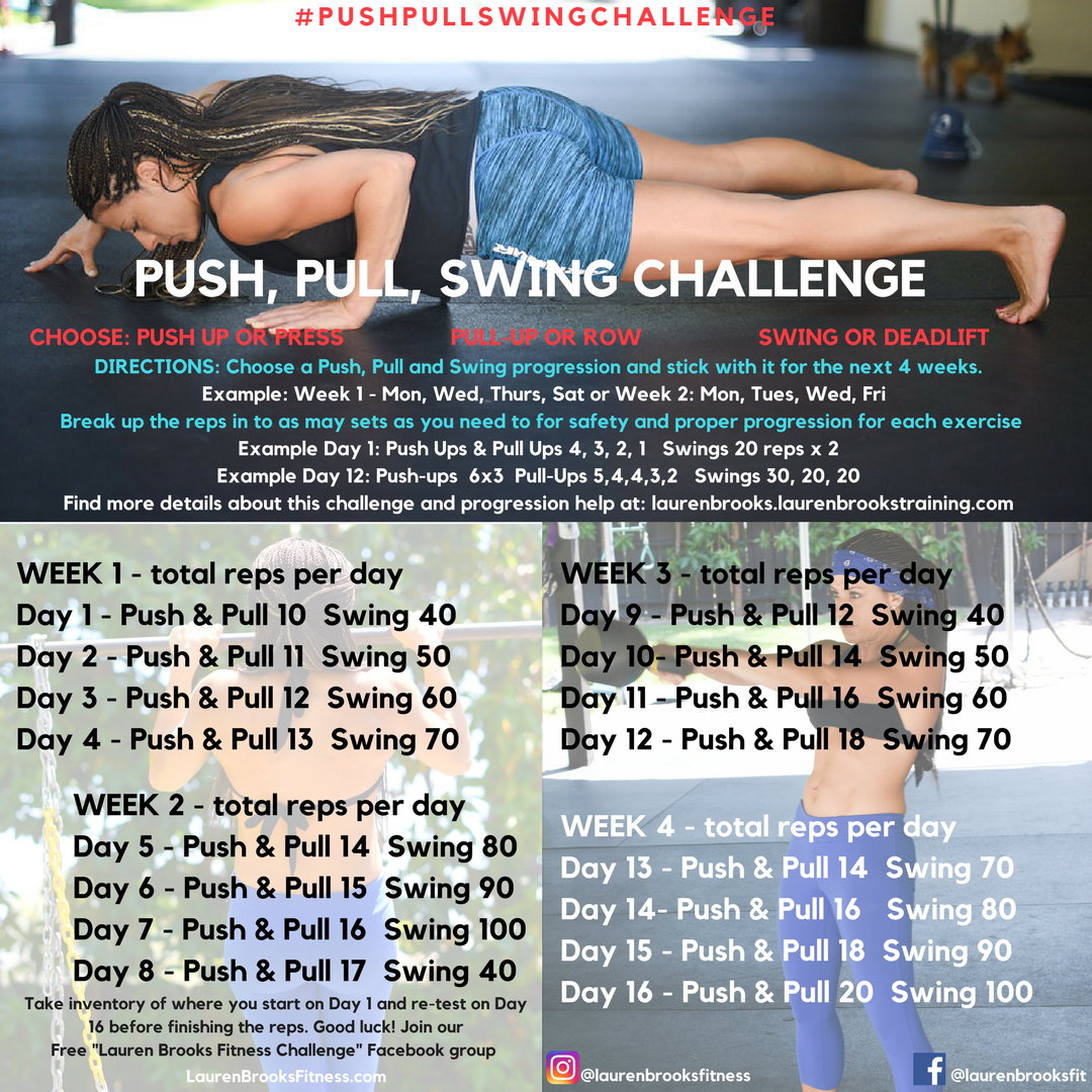 The Push Pull Swing Challenge