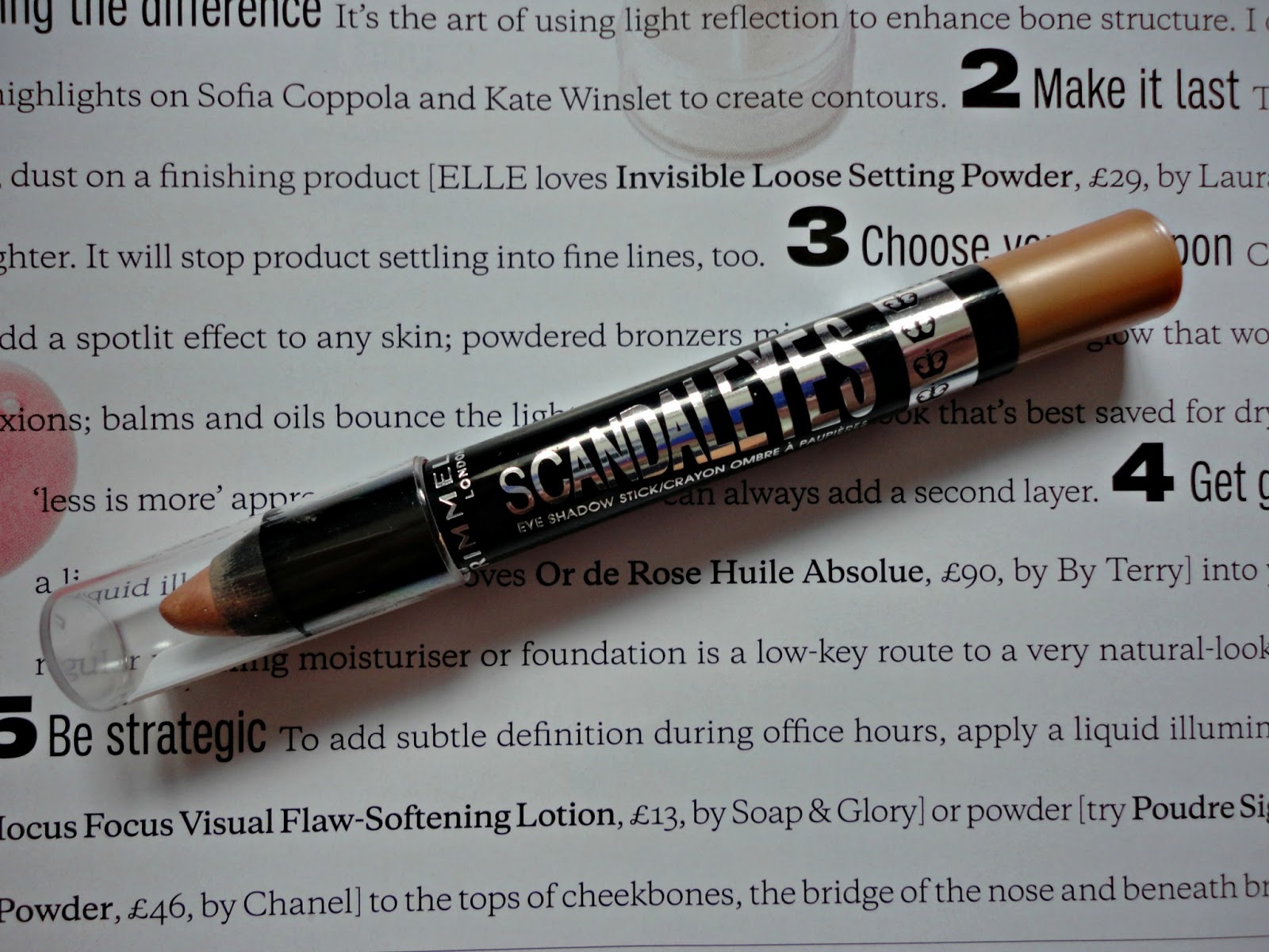 Rimmel Scandaleyes Eyeshadow Stick REVIEW