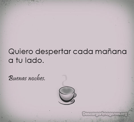 Buenas noches para él frases.