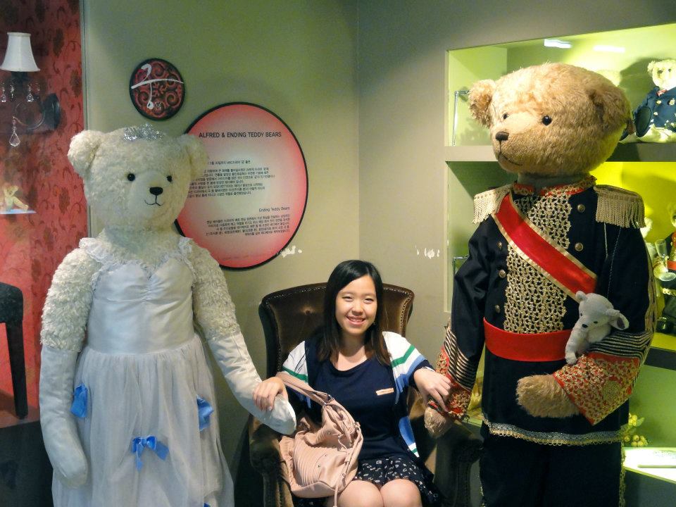 The cute Teddy Bear Museum, South Korea Anyeong Noona