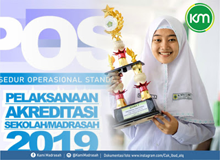  Badan Standar Nasional Pendidikan telah mengeluarkan Prosedur Operasional Standar  POS Akreditasi Sekolah/Madrasah 2019