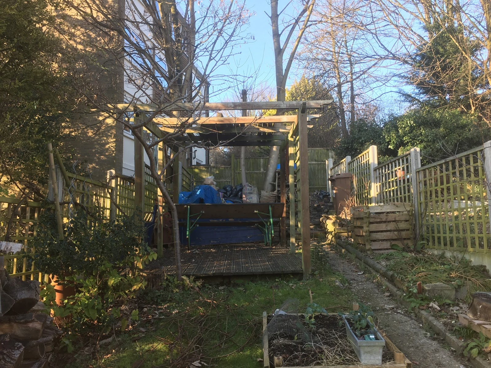 victorianhouseproject Planning a log cabin sauna in a Luton garden