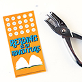 Punchcard Bookmarks