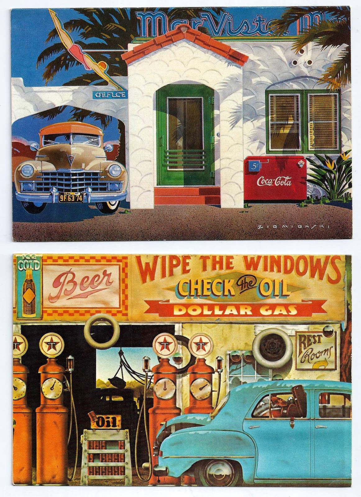 Past Print: Paper Moon Graphics / part two / greeting cards