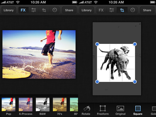 Mobile apps for photographers Luminance