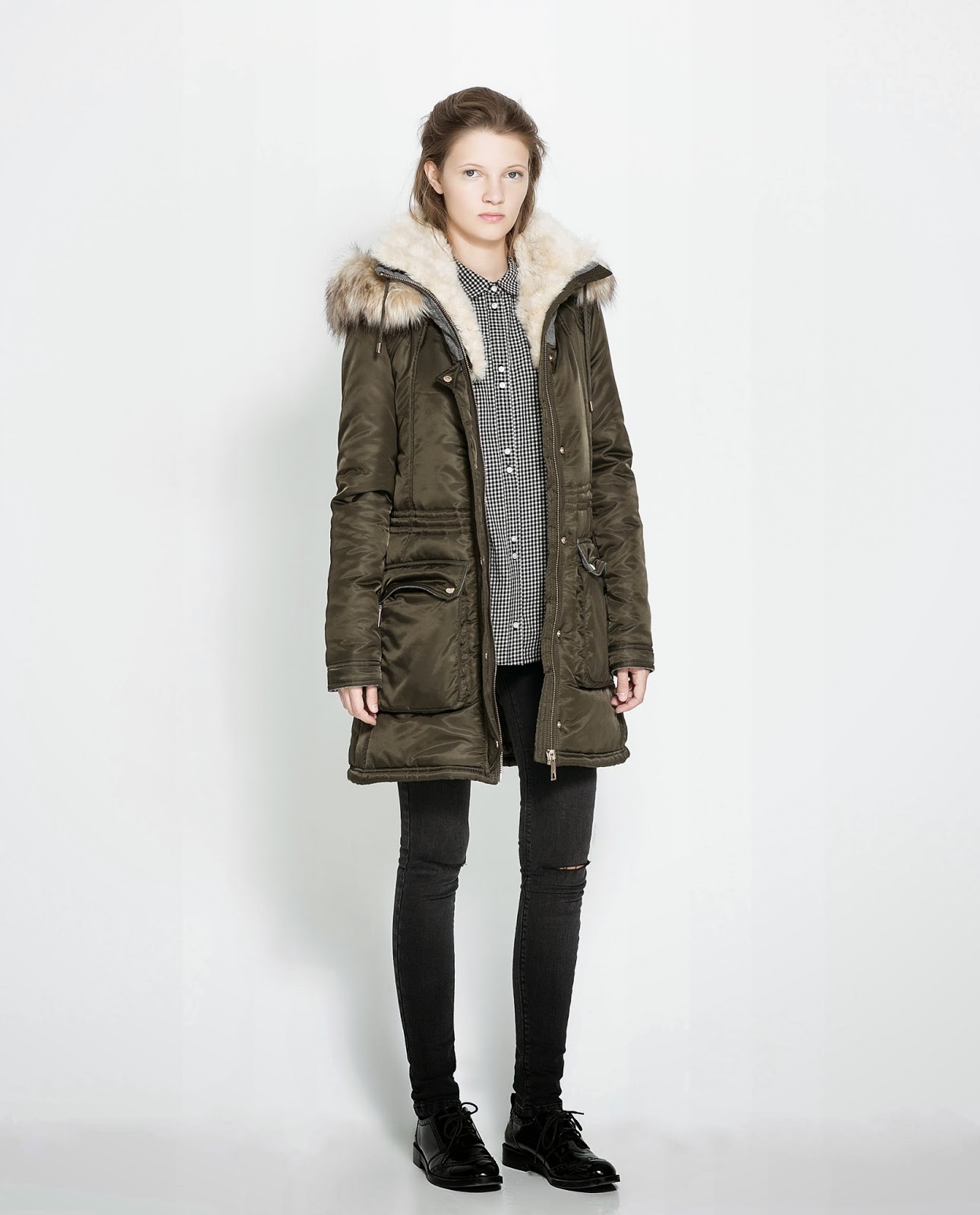 dress: Zara Fall-Winter 2014 Coats Models