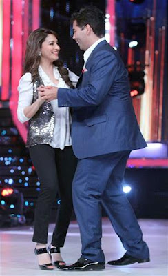 Karan Johar, Madhuri Dixit @ Launch of 'Jhalak Dikhhla Jaa' session 6