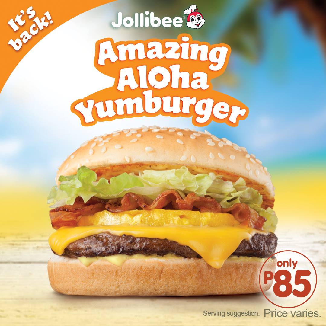 Jollibee Yum Burger Price