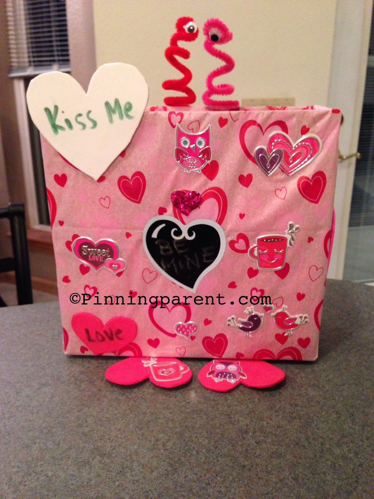 Valentine's Day Card Box