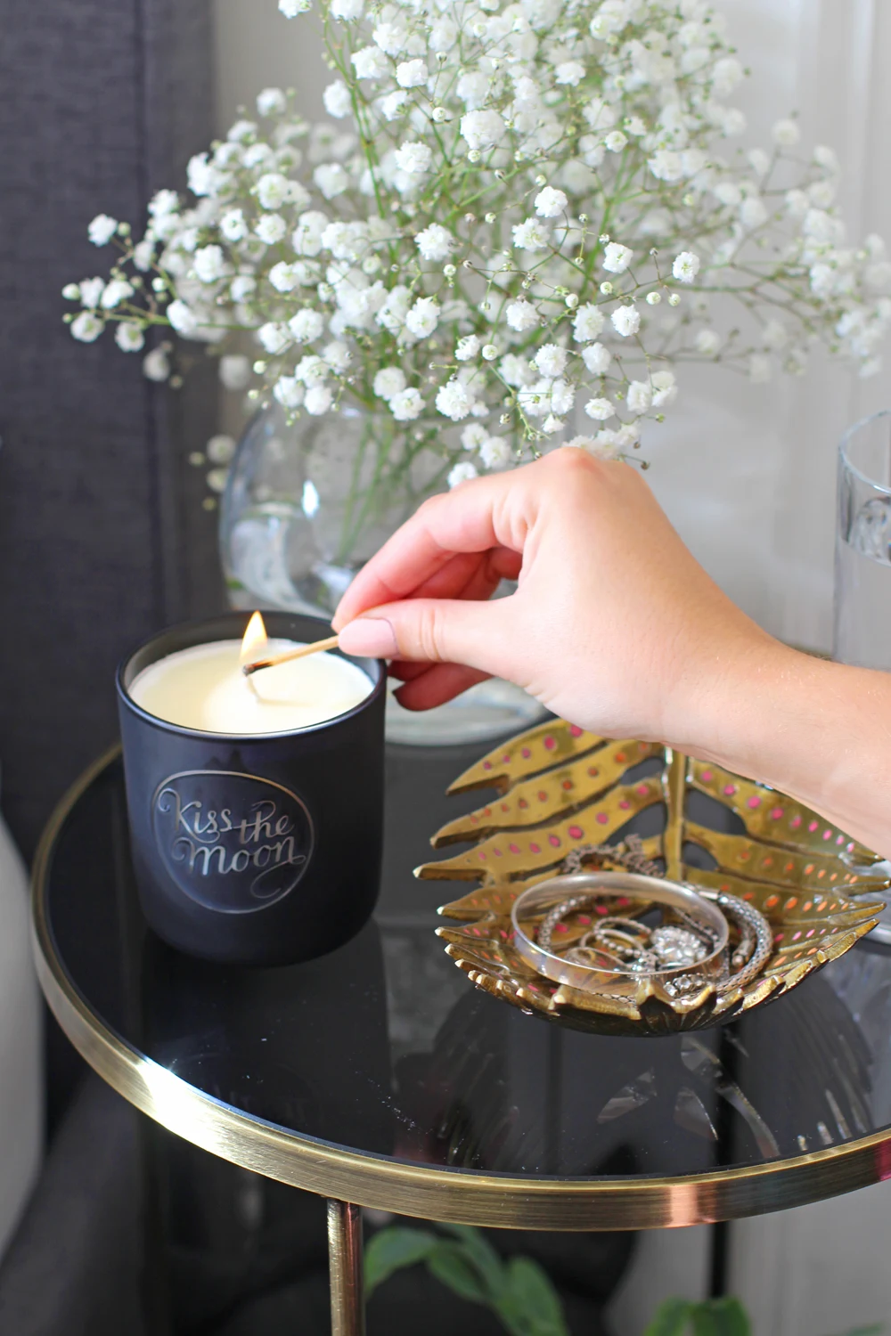 Kiss the Moon glow candle - UK lifestyle & interiors blog