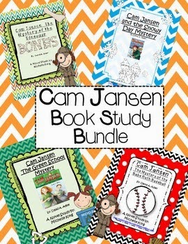 http://www.teacherspayteachers.com/Product/Cam-Jansen-Book-Study-Bundle-1319553
