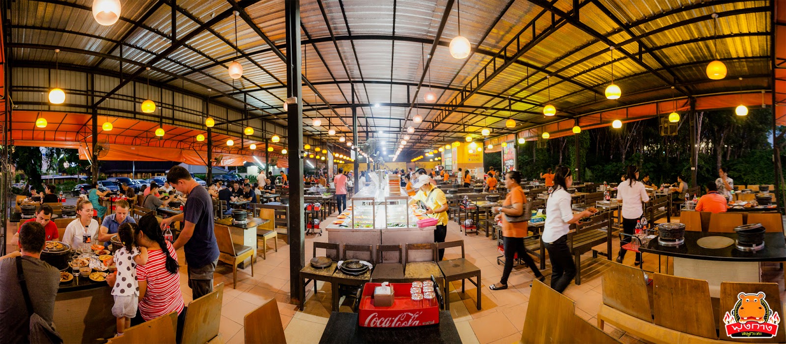 หมูกะทะพุงกาง ภูเก็ต Phung-kang BBQ buffet Phuket | แผนที่ ทริป การ