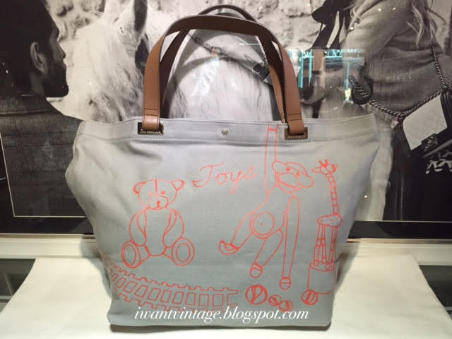 anya hindmarch canvas tote