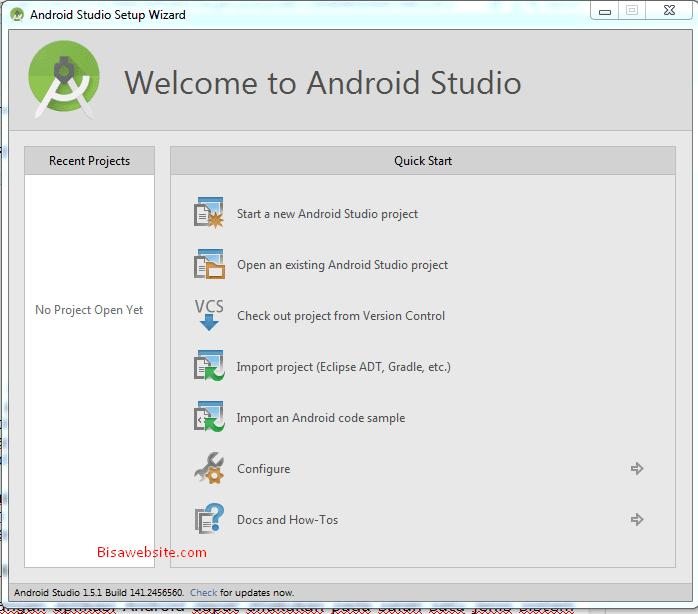 Cara mendownload dan install Android Studio