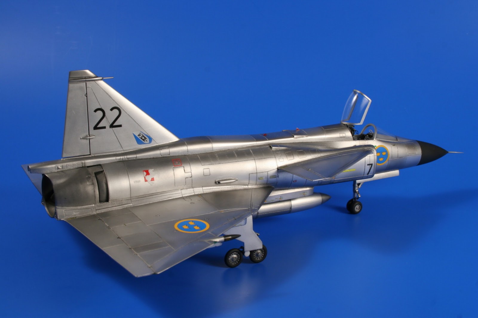 1/48 SAAB AJ-37 Viggen – Special Hobby SH48148 – finished model