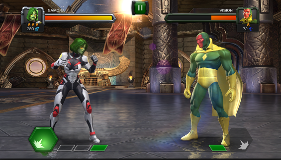 Gamora Marvel Contest of Champions. Игры компании Kabam на андроид.