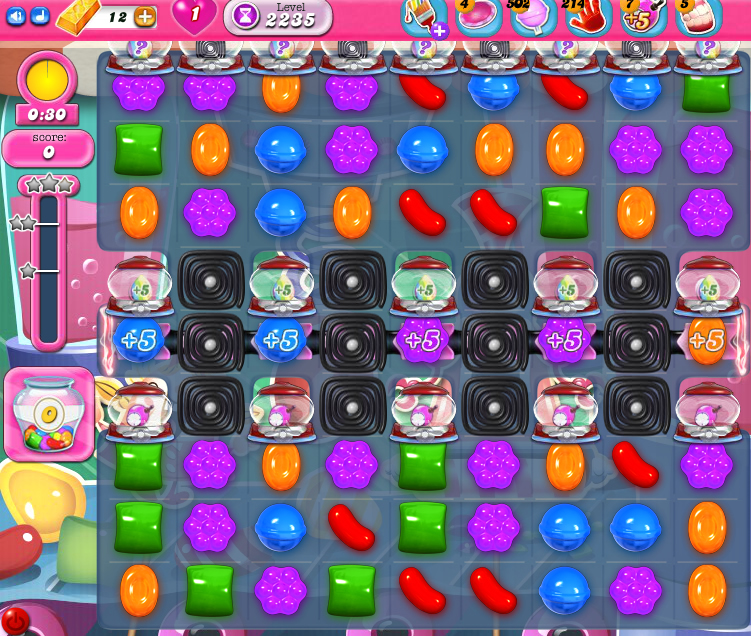 Candy Crush Saga level 2235 Candy Crush Saga level 2235