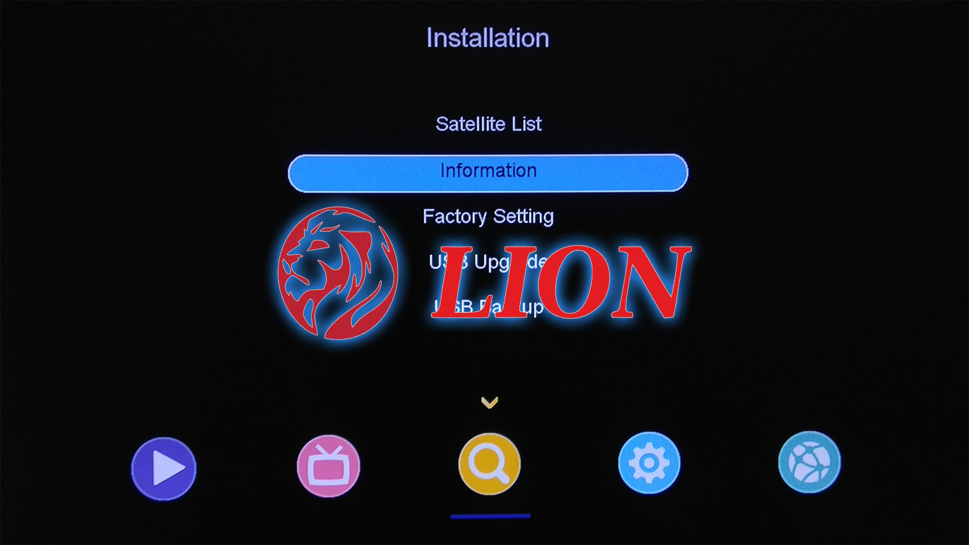 Download Software Lion 6868 CA HD New Update Firmware Receiver