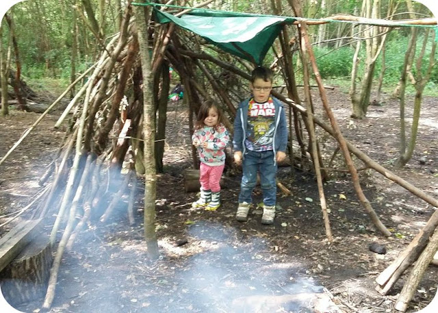 A Visit to Conkers Leicestershire Bushcraft Area