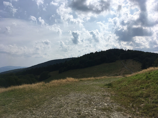 Przełęcz pomiędzy Dużą i Małą Czantorią, przy wyciągu Poniwiec, Ustroń