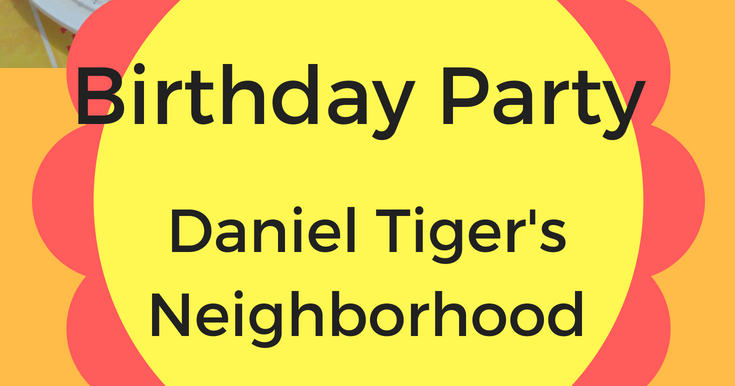 Our Daniel Tiger Birthday Party! Trolley cups from Mr. Rogers' website - $1  each!