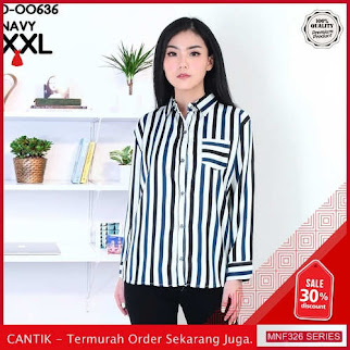 MNF326A181 Atasan D Wanita 00636 Salur Kerja Jumbo 2019 BMGShop