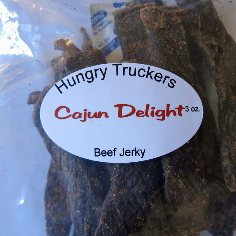 hungry truckers beef jerky cajun delight