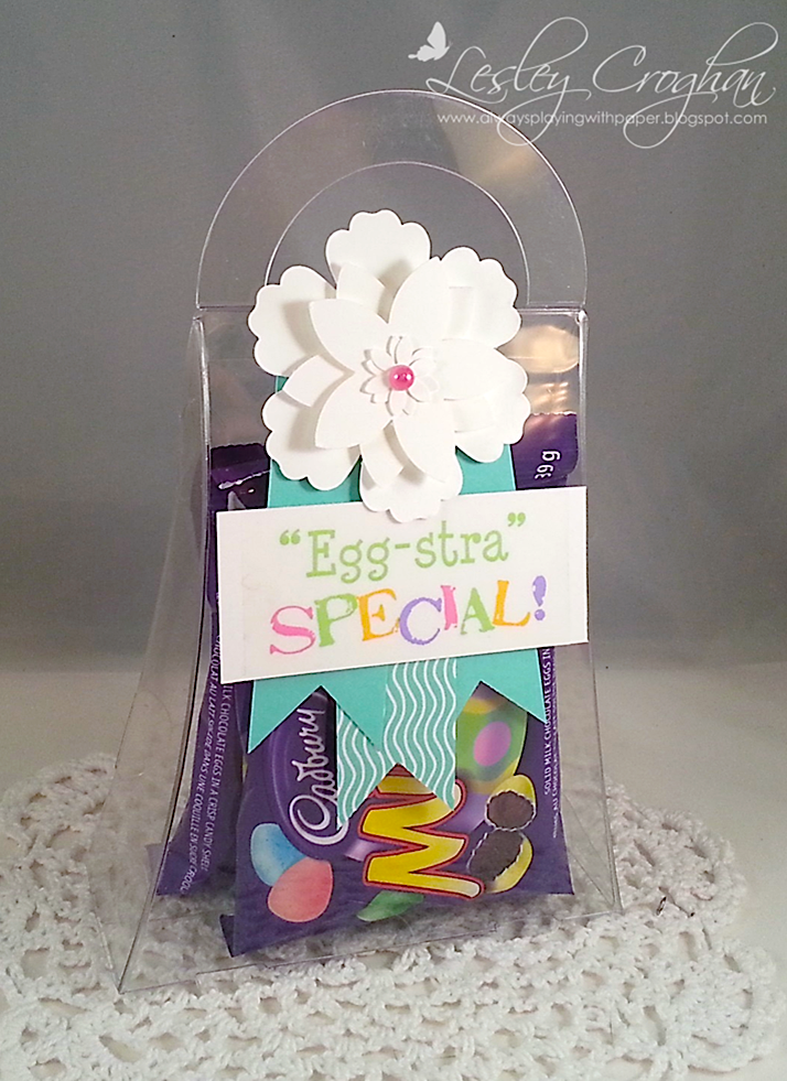 SRM Stickers Blog - Easter Gift Set by Lesley - #clear #purse #stickers #easter #favor #card #gift #bag