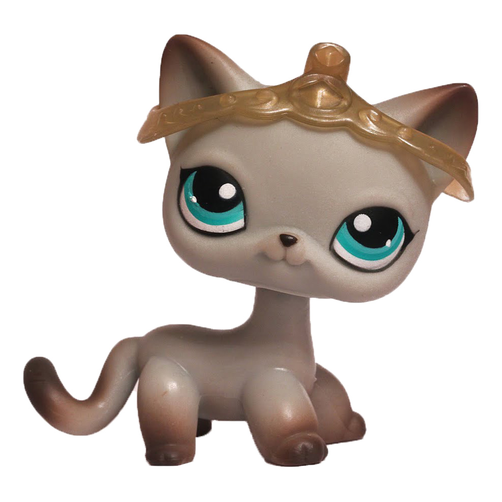 Littlest Pet Shop LPS Short Hair Cat #391 Collectable With 2 Accessories lots