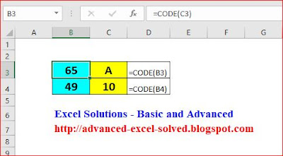 CODE | Excel Solutions - Basic and Advanced