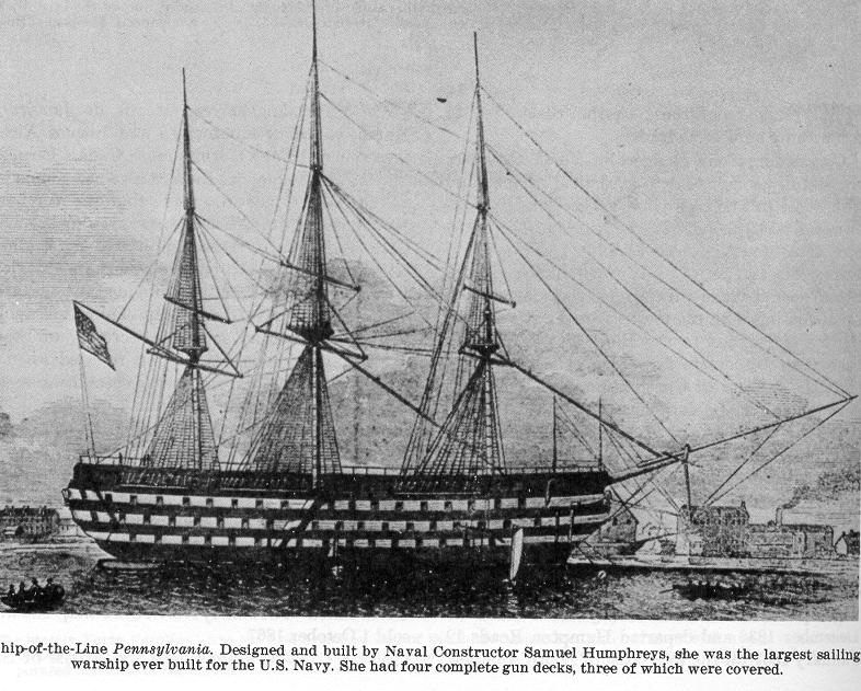Naval Analyses HISTORY 4 Age of Sail largest warships
