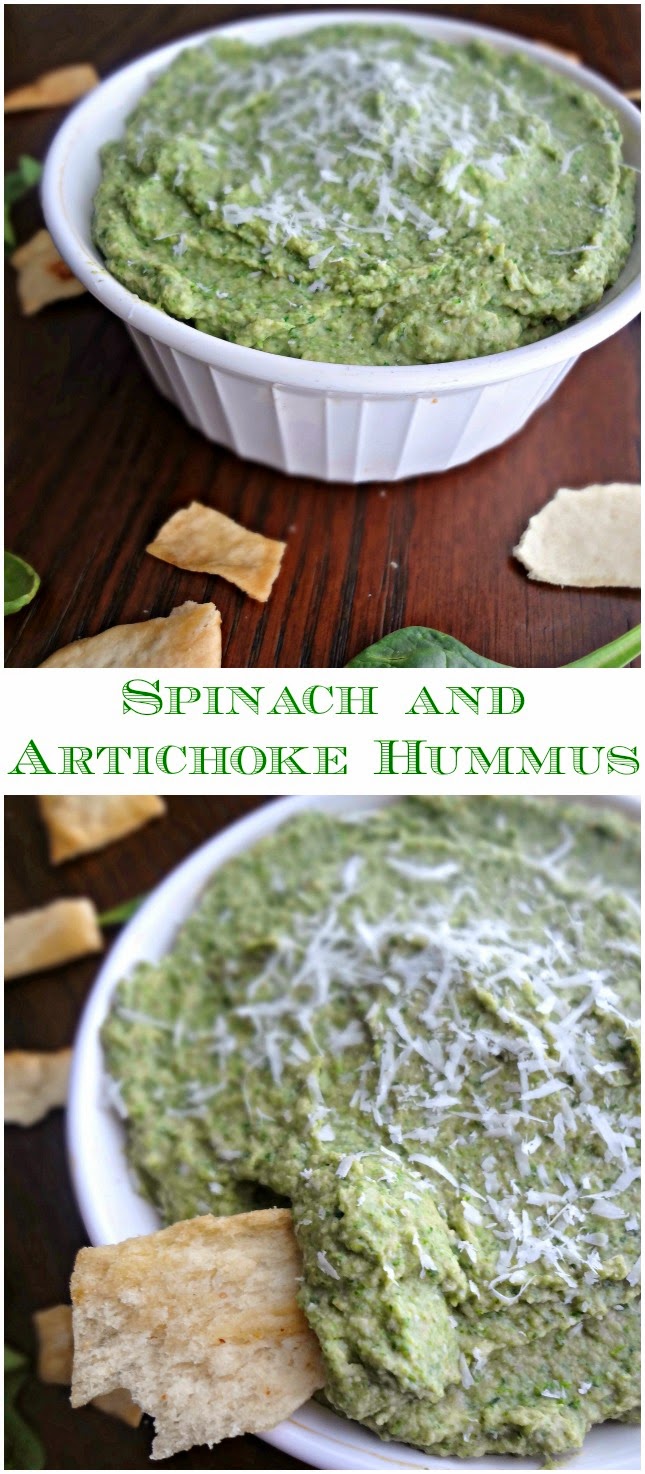 Spinach and Artichoke Hummus Spinach and Artichoke Hummus